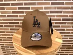 海外モデル ニューエラ NEW ERA 9FORTY LAキャップ ブラウン