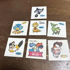 ポケモンパンシール 15周年記念セット 7枚