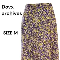 DoVx archives 花柄ロングスカート サイズM パープルゴム仕様
