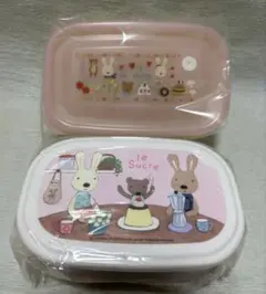 ルシュクルお弁当箱・水筒・お箸・コップ他未使用品まとめ売り可愛いうさぎ柄 ルシュクル うさぎ ランチボックス 保存容器 - メルカリ