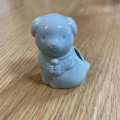 ニワトリ 鶏 置物 爪楊枝入れ 青磁 - メルカリ