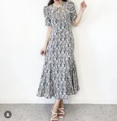 An MILLE アンミール　フロントリボンマーメイドOP