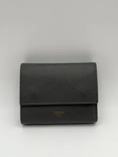CELINE 三つ折り財布 グレインドカーフスキンのサムネイル