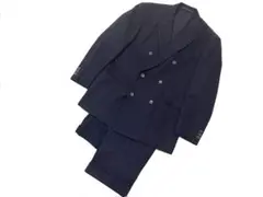 ダブルブレスト　テーラードジャケット　パンツ　セット　メンズスーツ　上下