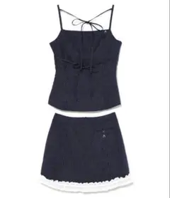 andmary Emmie dot set up navy - メルカリ