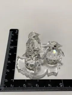 SWAROVSKI ペンギン親子セット - メルカリ
