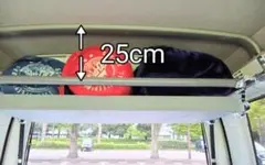 旧型ハイゼットカーゴ（S321V系・S331V系）後部キャリア 落下防止バー 