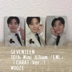 SEVENTEEN 「FML」（CARAT Ver.）WOOZIトレカ