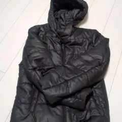 NANO UNIVERSE ブラックダウンジャケット フード付き