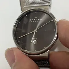 【電池切れ】SKAGEN スカーゲン 腕時計 355LSSM シルバー