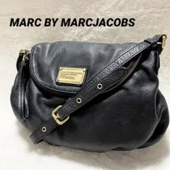 マークジェイコブス ブラック ショルダーバッグ クラシック ナターシャ レザー