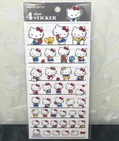 サンリオ ハローキティ 4サイズ ステッカー 正規品 まとめ割有 シール