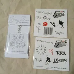 Sexy Zone 10th Anniversaryアクリルキーホルダーとシール