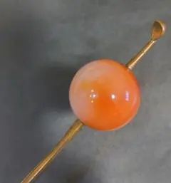 大玉 メノウ 玉かんざし 玉簪