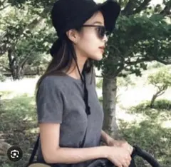 ZARA テクスチャー入り生地バケットハット　Sサイズのサムネイル