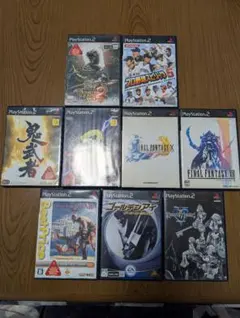PlayStation2　ソフト　9本　セット　まとめ売り