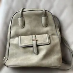 2wayショルダー&リュック カーキ系