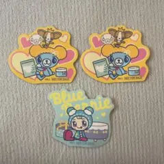 マツキヨ ココカラ ナルミヤキャラクターズ ステッカー シール 3枚セット