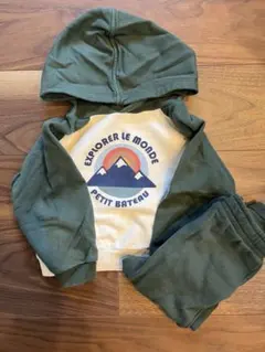 プチバトー セットアップ 104cm