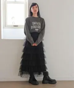 ２ＷＡＹフリルチュールスカート LOWRYSFARM