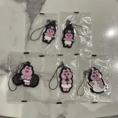 おぱんちゅうさぎ ラバーキーホルダー