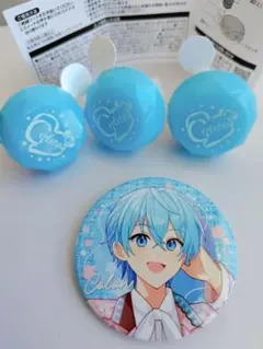 新品・未使用☆ころんくん☆ リングライト リンライ✕3& 缶バッジ✕1　すとぷり