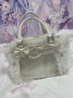 AnkRouge 確定ファンサのおまじないチュールフリルBag 水色 - メルカリ