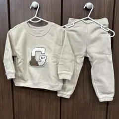 GAP ギャップ ベア ロゴ スウェット セットアップ 裏起毛 18〜24ヶ月