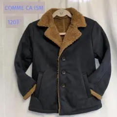 COMME CA ISM コート 120A ネイビー