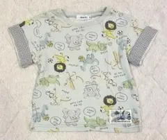 SLAP SLIP アニマル柄 半袖Tシャツ 90cmのサムネイル