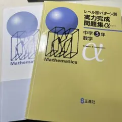 実力完成問題集α‬ 中学3年 数学