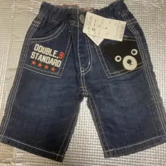 DOUBLE.B デニムショートパンツ 90