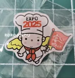 万博　宴　外食パビリオン　ピンバッジ　フッピーちゃん　aa