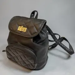 00s archive backpack real leather y2k