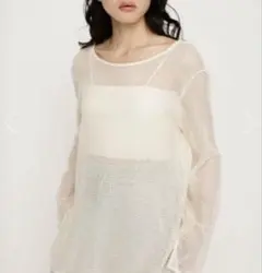 SLY COTTON MESH 2WAY トップス IVOYのサムネイル