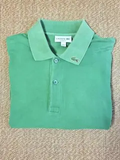 LACOSTE ラコステ ポロシャツ グリーン 緑 襟ロゴのサムネイル
