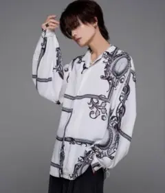 【ADRER】ドルマンスリーブオープンカラーシャツ