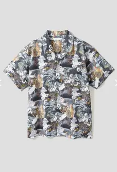 新品未使用】グラニフ×天野喜孝 無月夜 オープンカラー半袖シャツ S 