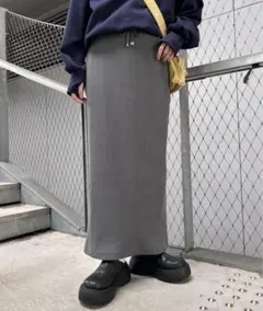 【最終価格】CIAOPANIC TYPYすっきりシルエットリブスカート