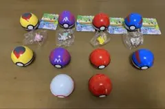 ポケモンゲットコレクションズ　ポケモンボール　フィギュア