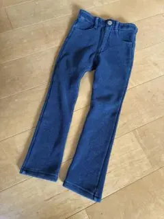 ブリーズ　デニム風裏起毛パンツ　110