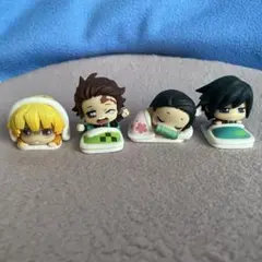 鬼滅の刃 おねむたん 4体セット 竈門炭治郎 竈門ねづこ 我妻善逸 冨岡義勇