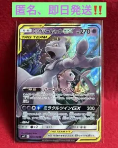 ミュウツー＆ミュウＧＸ【RR】 ポケモンカード