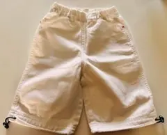 COMME CA ISM ホワイト ハーフパンツ 90センチ