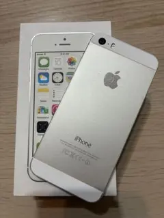 iPhone 5s 32GB シルバー 本体 箱付き初期化済み 動作確認済み