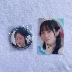 FRUITS ZIPPER 真中まな 缶バッジ トレカ セット