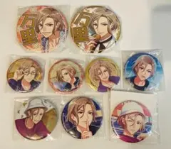 A3! エースリー 摂津万里 缶バッジ カプ缶 9点セット