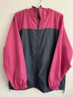 ウィンドブレーカー ピンクグレー　大きいサイズ4L