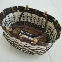 クラフト　かごバッグ ハンドメイド