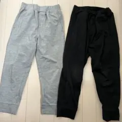 UNIQLO アクティブジョガーパンツ 120 2枚